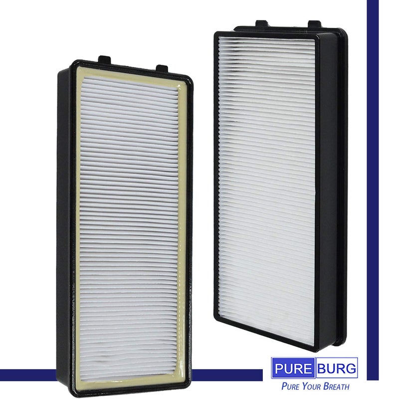 PUREBURG AT-OFL Replacement Filter Compatible with Homedics AT-PET01 AT-PET02 AR-45 Oscillating Tower Air Purifiers,2-Pack H13 HEPA Air Clean Dust - Image 5